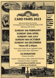 Card Fair Flyer 2023